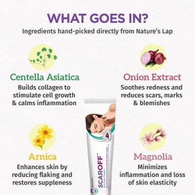 TruHabit Scaroff Anti Scar Cream 15 gm - Wound/Burns