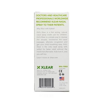 Xlear Adult Natural Saline Nasal Spray for Sinus and Allergy Relief (Pack of 5 x 10 ml) - Nasal Decongestion