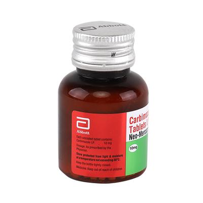 NEO Mercazole 10mg Tablet 100'S - Hyperthyroidism-Ant