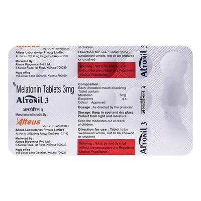 ALTONIL 3mg Tablet 15's - Supplements-Sup