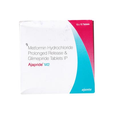 AJAPRIDE M 2 Tablet 15's - Diabetes-Ant
