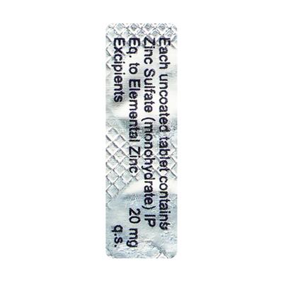 ZIA 20 Dispersible Tablet 10's - Supplements-Vam