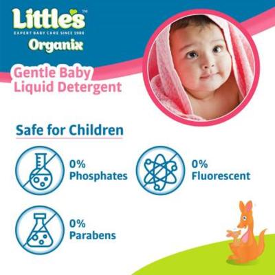 Little's Organix Gentle Baby Detergent Liquid 1 litre - Baby Detergents