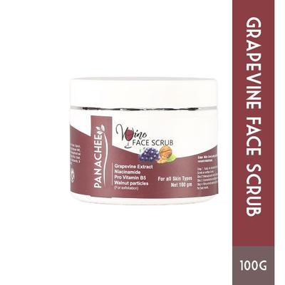 Panachee Vine Face Scrub - Grapevine Extract 100 gm - Face Scrubs