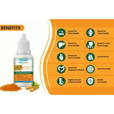 DailyCure Curcumin Drops 30ml - Health Products