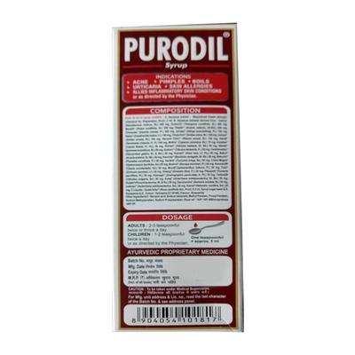 Aimil Purodil Syrup 200 ml - Speciality Medicines