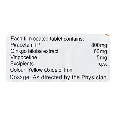 PYGLO Tablet 15's - Nootropics And Neurotrophics