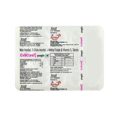 Evacure Tablet 10'S - Supplements-Vam