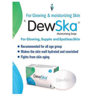 DEWSKA MOISTURIZING Soap 75gm - Dry Skin-Emo
