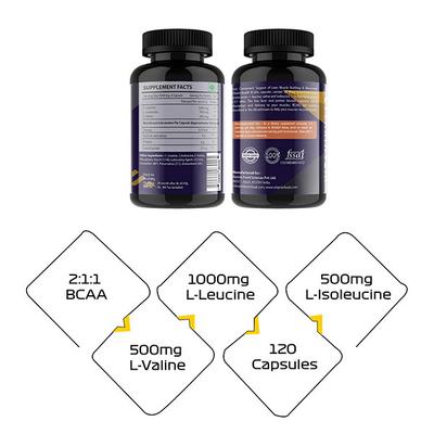 Vitaminhaat BCAA Xtreme Formula Capsule 120's - Bcaa Supplements