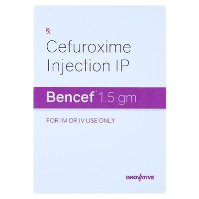 BENCEF 1.5gm Injection 1's - Bacterial Infections-Cep