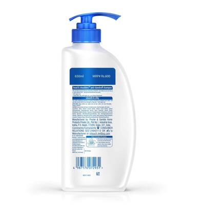 Head & Shoulders Anti-Dandruff Shampoo - Smooth & Silky 650 ml - Shampoos