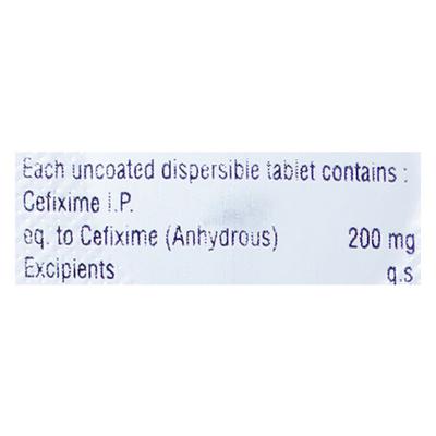 ZYFIXIME 200 Tablet 10's - Bacterial Infections-Cep