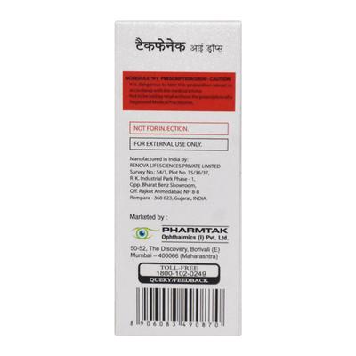 TAKFENAC Eye Drops 5ml - Eye conditions-Oph