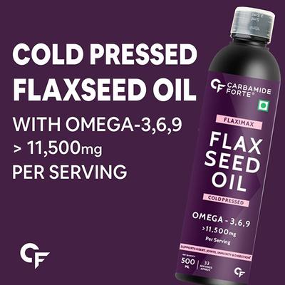 CF Flax Seed Oil - Cold Pressed 500 ml - General Health