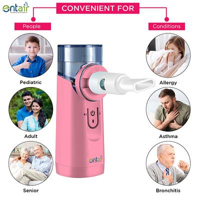 Entair Mesh Nebulizer - Pink (YS30) - Nebulizers / Vaporizer