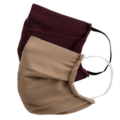 Faballey Blush 2 Ply Pleated Reusable Mask Set (2 Pcs) - Face Mask