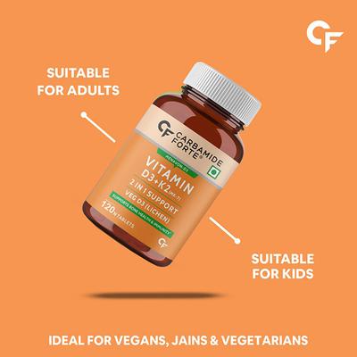 CF Vitamin D3 + K2 Tablet 120's - Multi-Vitamins