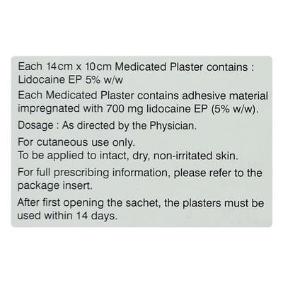 LIDOVALOR MEDICATED Plaster 2's - Anaesthesia - Local-Ana