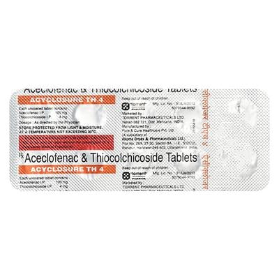 ACYCLOSURE TH 4 Tablet 10's - Muscle Cramps/Spasticity-Mus
