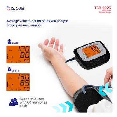 Dr. Odin Digital Blood Pressure Monitor - Black (TSB-602S) - Blood Pressure Monitors