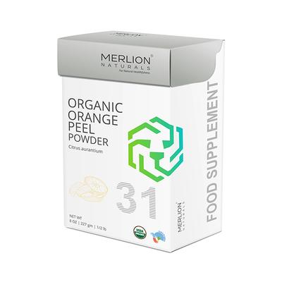 Merlion Naturals Organic Orange Peel Powder 227 gm - Face Packs