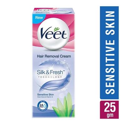 Veet Hair Removal Cream - Sensitive Skin 25 gm - Shaving & Hair Removal