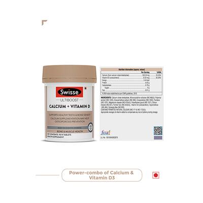 Swisse General Wellness (Wild Fish Oil Capsule 200's, Calcium+ Vitamin D Tablet 90's) Combo Pack - Multi-Vitamins