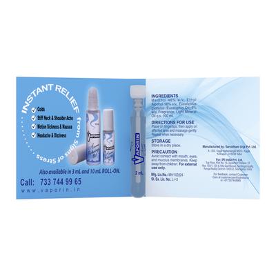 Vaporin Aroma Relaxing Oil 2 ml - Pain Relief Oil