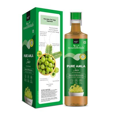 NourishVitals Pure Amla Juice 500 ml - Ayurvedic Juices