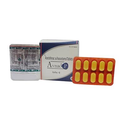 AVNAC P Tablet 10's - Pain relief-Nsa