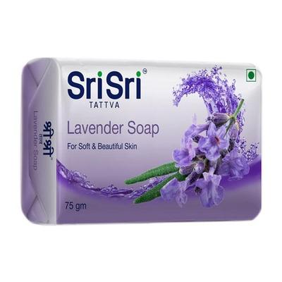 Sri Sri Tattva Bath Soap - Lavender 75 gm - Speciality Medicines