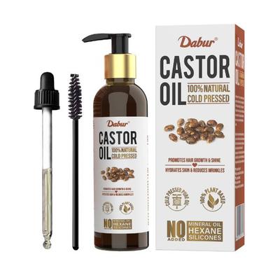 Dabur Cold Pressed Castor Oil 200 ml - Massage Oils