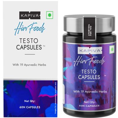 Kapiva Himfoods Testo Capsule 60's - Sexual Healthcare