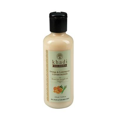 Khadi Shuddha Conditioner - Orange & Lemongrass 210 ml - Conditioners