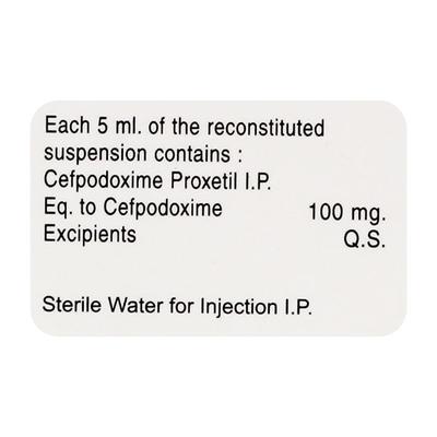 CODIMOL 100 Orange Flavor Dry syrup 30ml - Bacterial Infections-Cep