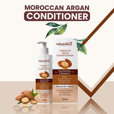 Health Veda Moroccan Argan Conditioner 200 ml - Conditioners