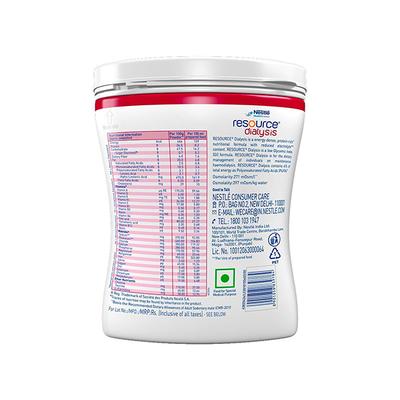 Nestle Resource Dialysis Powder - Vanilla Flavour 400 gm (Pet Jar) - Protein Supplements