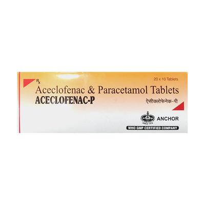 ACECLOFENAC P Tablet 10's - Pain relief-Ano