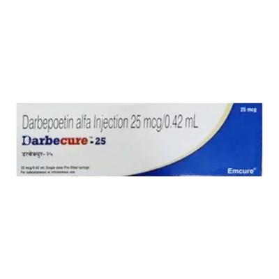 Darbecure 25Mcg Injection(Pfs) 1's - Haematopoiesis-Hae