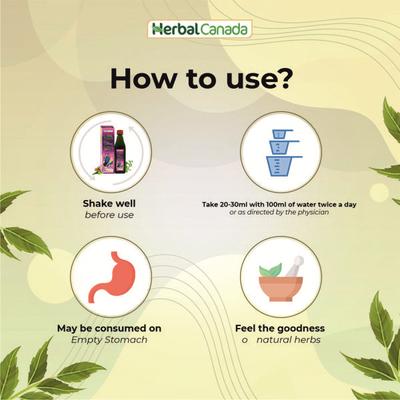 Herbal Canada Special Sugar Control Juice 500 ml - Diabetes Care (Ayush)