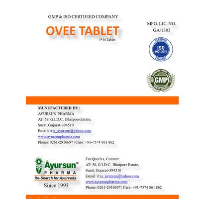 Ayursun Ovee Tablet (Pack of 5 x 30's) - Sexual Healthcare