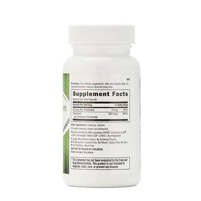 GNC Ultra Chromium Picolinate 800 mcg Capsule 60's - General Health