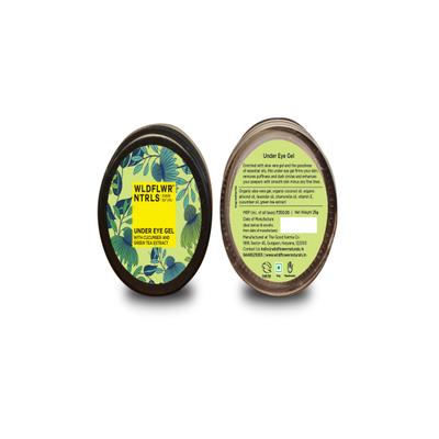 WLDFLWR NTRLS Under Eye Gel - Cucumber & Green Tea Extract 25 gm - Kajal & Kohls