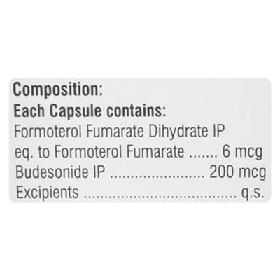 UNIPUFF FB 200 Capsule 30's - Asthma/COPD-Ast