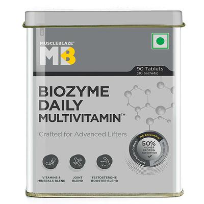 MuscleBlaze Biozyme Daily Multivitamin Tablets 90's - Multi-Vitamins