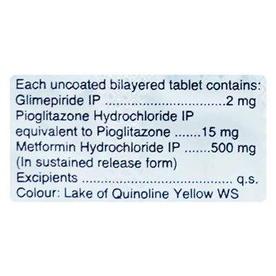 OKAMET GMP 2 Tablet 10's - Diabetes-Ant