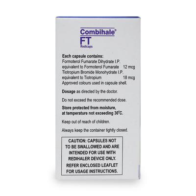 Combihale FT 12/18Mcg Redicaps 30's - Asthma/COPD-Ast