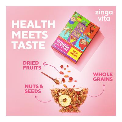Zingavita Muesli - Millety Munch 375 gm - Nutritional Bars