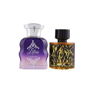 Maryaj Lilas EDP Citrus Floral Perfume And Maryaj Wild Stripes EDP Aromatic Oriental Perfume 200 ml - Perfumes (Edt/Edp)